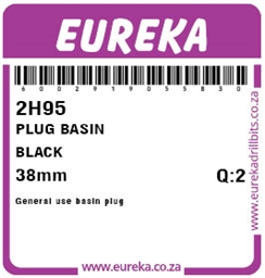 2H95 - Basin Plug -2H95_label_T
